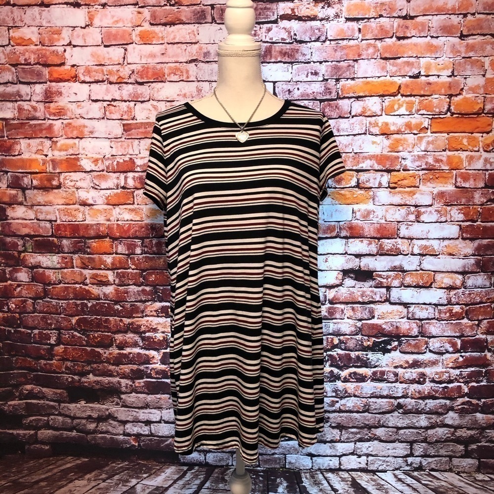 COTTON ON - WOMENS STRIPED SHIRT DRESS SIZE LARGE